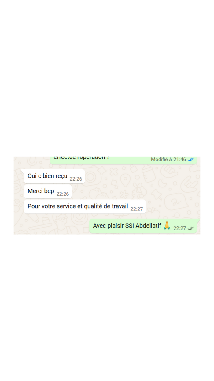 Avis client OLARVION